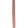 Двусторонний фаллос из неоскина Lesbi - 48 см.