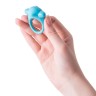 Голубое эрекционное силиконовое кольцо TOYFA A-Toys