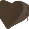Кофейная подушка для любви Liberator Retail Heart Wedge