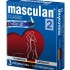 Презервативы Masculan Classic 2 Dotty с пупырышками - 3 шт.