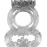 Прозрачное эрекционное кольцо Rings Treadle с подхватом