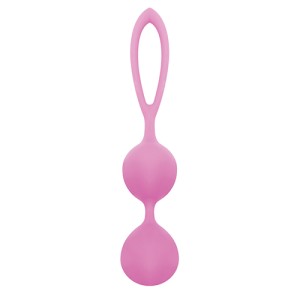 Розовый вагинальные шарики из силикона BLACKBERRIES PUSSY SILICONE